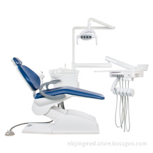 Top chair mounted dental unit
